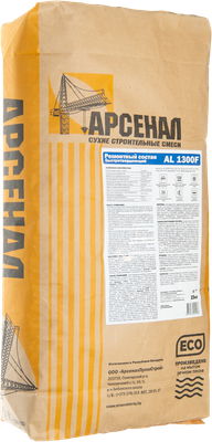 Смесь для ремонта бетона АРСЕНАЛ AL1300F-РМмIII-КР НР З-ПЦМ-БТ-МЗ-БУ-АП-В40-F300-W8 (25кг)