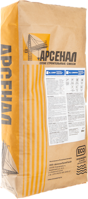 Смесь для ремонта бетона АРСЕНАЛ AL1300FW-РМмIII-КР НР.З-ПЦМ-БТ-МЗ-БУ-АП-В40-F300-W8 (25кг)