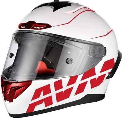 Мотошлем AVM 961 (М, белый)