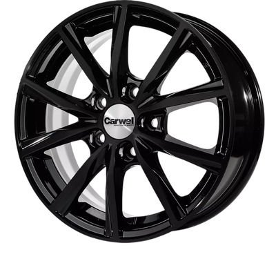 Литой диск Carwel Гамма 115 15x6" 5x112мм DIA 57.1мм ET 47мм BK