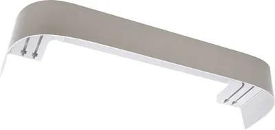Карниз для штор LEGRAND Матэ 7см с/п 2м 2р / 58146419 (серый)