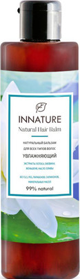Бальзам для волос Innature Натуральный д/всех типов волос увлажняющий (250мл)