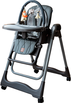 Стульчик для кормления VipBaby Polly 4в1 (Graphite)