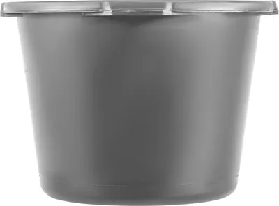 Таз строительный RV Plast Стандарт круглый 0008 (90л, черный)