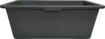 Таз строительный RV Plast Премиум прямоугольный 0249 (70л, хаки)