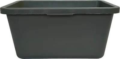 Таз строительный RV Plast Премиум прямоугольный 0209 (45л, хаки)