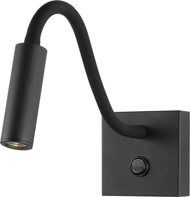 Спот ILedex Telescope 6411 BK 3W 4000K (матовый черный)