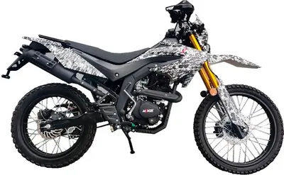 Мотоцикл M1NSK X250 (белый камуфляж)