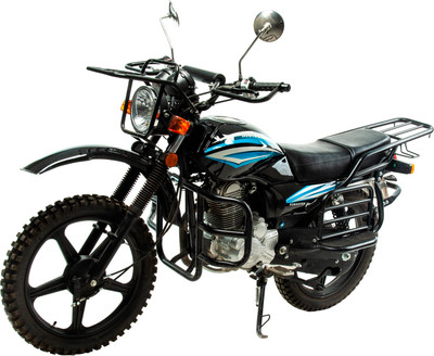 Мотоцикл Motoland Forester 200 (черный/синий)
