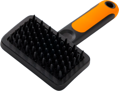 Щетка для животных Fiskars Силиконовая / 2009140