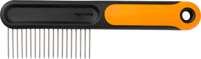 Гребень-расческа для животных Fiskars Стальной / 2009134