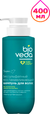 Шампунь для волос Белита-М Bioveda Бессульфатный восстанавливающий (400г)