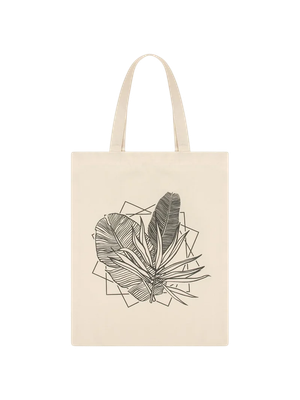 Сумка-шоппер Рыжий кот Листва 111445 (бежевый)