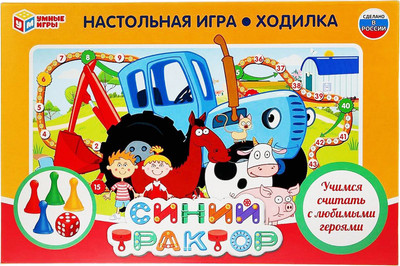 Настольная игра Умные игры Синий трактор / 4815416