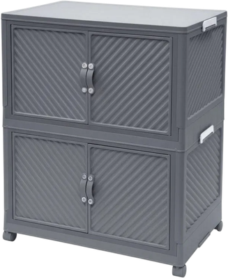 Комод пластиковый Runis 65х42х76см / 16-32 (графит)