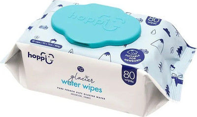 Влажные салфетки детские Hoppi С ледниковой водой / HB-1-010 (80шт)