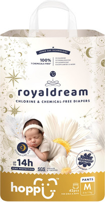 Подгузники-трусики детские Hoppi RoyalDream M 6-11кг / HB-041-M (42шт)
