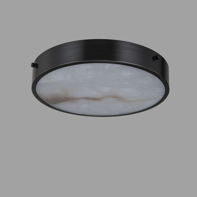 Потолочный светильник Belfast Devon 3395-3 BL MB (черный/камень)