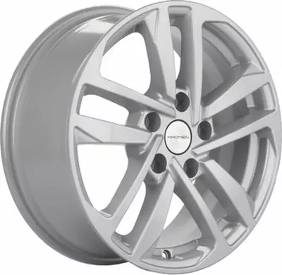 Литой диск Khomen KHW1612 Toyota/Suzuki 16x6.5" 5x114.3мм DIA 60.1мм ET 45мм (F-Silver)