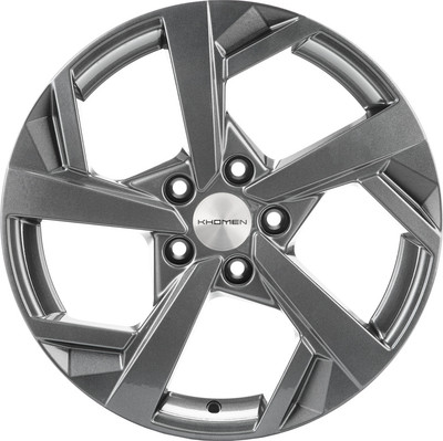 Литой диск Khomen KHW1712 Sportage 17x7" 5x114.3мм DIA 67.1мм ET 48.5мм (Gray)