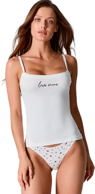 Комплект нижнего белья Mark Formelle 442210 (р.164/170-96-102, молочный/букетики на молочном)