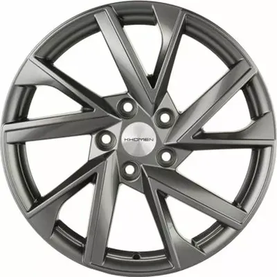 Литой диск Khomen KHW1714 CX-5/Seltos 17x7" 5x114.3мм DIA 67.1мм ET 50мм (Gray)