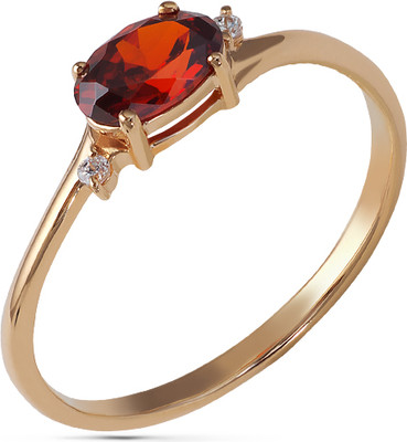 Кольцо из желтого золота Кристалл CD85200226773 (р.17)