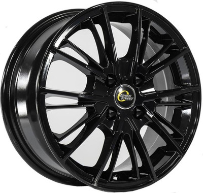 Литой диск Cross Street CR-26 15x6" 4x100мм DIA 60.1мм ET 37мм Black