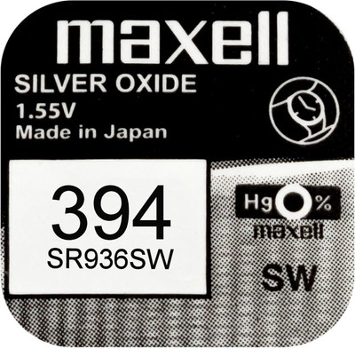Батарейка Maxell Watch 394 SR936SW Silver 1.55V