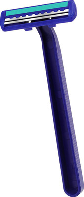 Набор бритвенных станков X-One Одноразовые 2 лезвия / 700029 (10шт, синий)