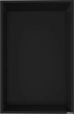 Полка для ванной Abber Nischen AN3001MB (черный матовый)