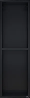 Полка для ванной Abber Nischen AN3002MB (черный матовый)