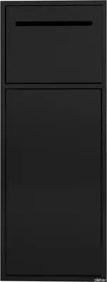 Полка для ванной Abber Nischen AN3008MB (черный матовый)