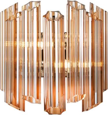 Бра ILamp Destiny MB0267-2C CHROME+BROWN