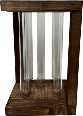 Ваза KraftHouse С 5 колбами / 2038587932948 (ореховый)