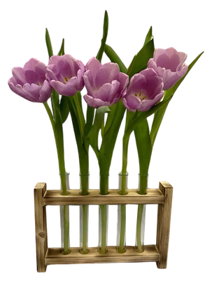 Ваза KraftHouse С 5 колбами / 2039545909255 (обожженный)