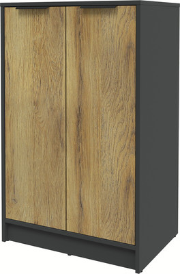 Тумба Interline Концепт КТ-Т64 Глосс (антрацит/дуб вотан)