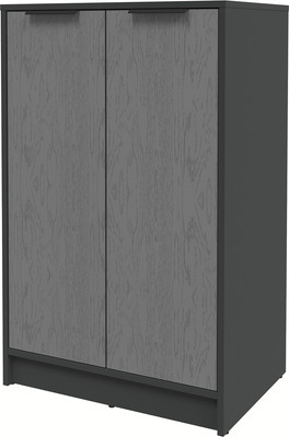 Тумба Interline Концепт КТ-Т64 Глосс (антрацит/дуб серый)