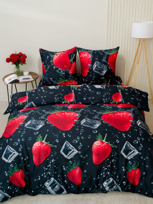 Комплект постельного белья PAVLine 1.5сп Клубника со льдом
