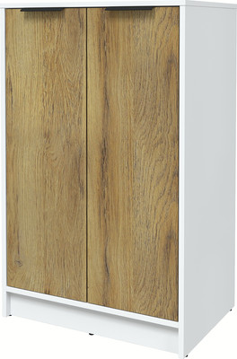 Тумба Interline Концепт КТ-Т64 Глосс (белый платинум/дуб вотан)