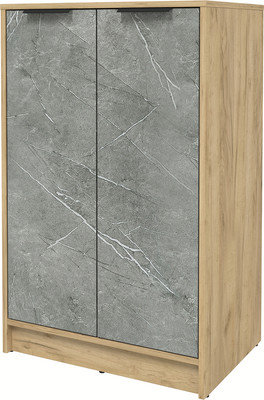 Тумба Interline Концепт КТ-Т64 Глосс (дуб золотой/керамика)