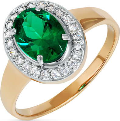 Кольцо из желтого золота Кристалл CI95600226773 (р.16.5)