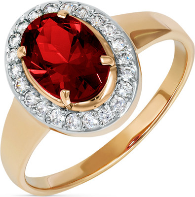 Кольцо из желтого золота Кристалл CK71500226773 (р.18.5)