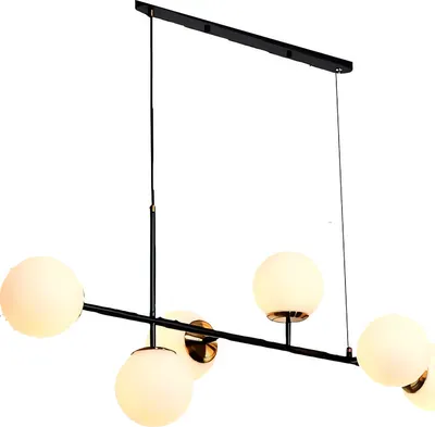 Потолочный светильник ILamp Golden 9136P/6 BK-WH