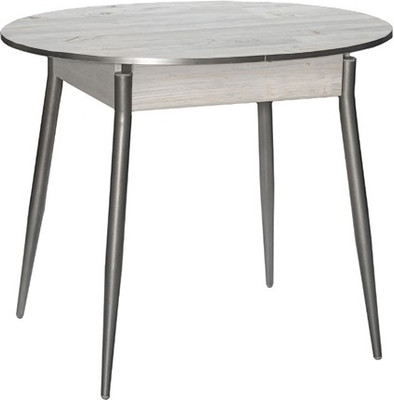 Обеденный стол Древпром М61 Сириус ДП1-02-06 97-127х75 (наоми/металлик)