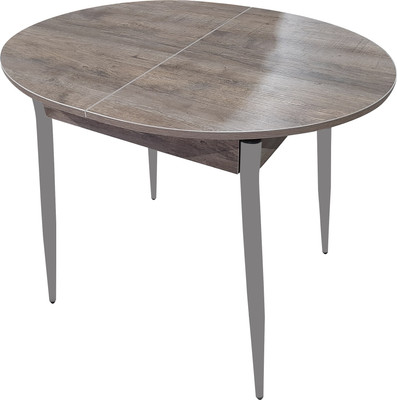 Обеденный стол Древпром М61 Сириус ДП1-02-06 97-127х75 (самдал/металлик)