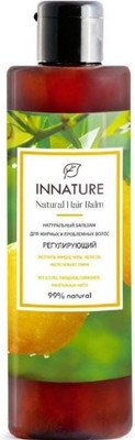 Бальзам для волос Innature Натуральный для жирных и проблемных волос регулирующий (250мл)