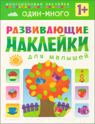Развивающая книга Мозаика-Синтез Один-много / МС10355