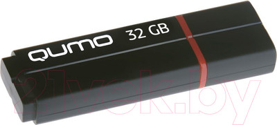 USB flash накопитель Qumo Speedster 32GB 3.0 Black / QM32GUD3-SP