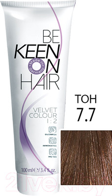 Крем-краска для волос KEEN Velvet Colour 7.7